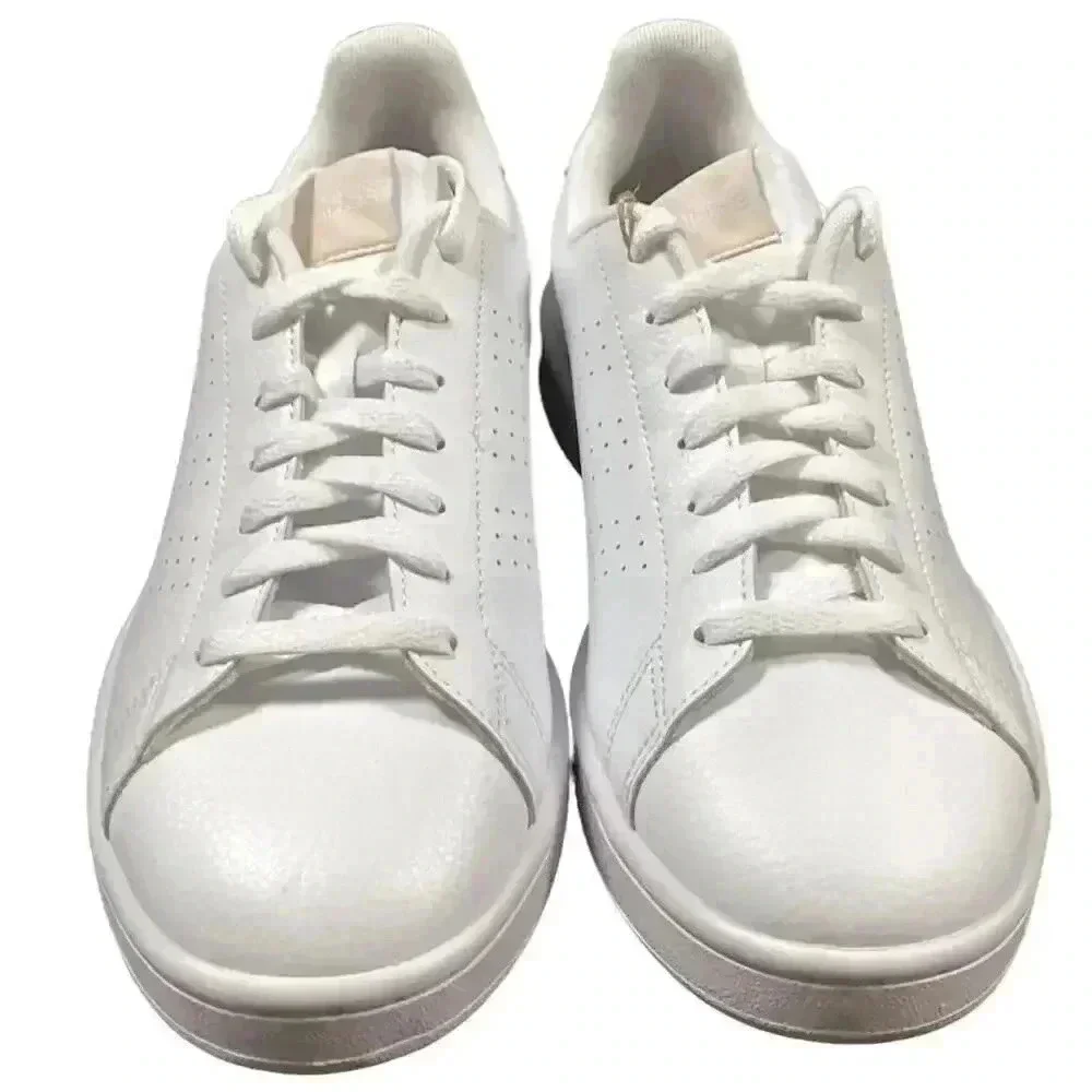 Adidas Advantage White Pink Women 9 Athletic Tennis Shoes Sneaker Trainer ID9652